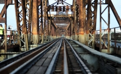 Long Bien bridge Hanoi