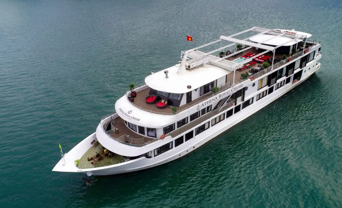 Athena Royal Cruise - Halong Bay 3 Days 2 Nights